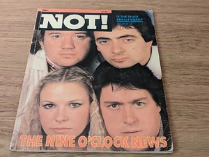 Not! The Nine O'Clock News - 1980 - BBC Book Rowan Atkinson - Picture 1 of 11