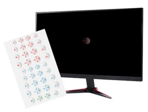 Fastscope Crosshair Decals: 36er-Set Fadenkreuz Aufkleber Monitor - Quick Scope - Picture 1 of 4