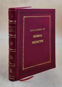 Encyclopedia Of Herbal Medicine New Edition: 560 Herbs A [Premium Leather Bound] - Picture 1 of 17