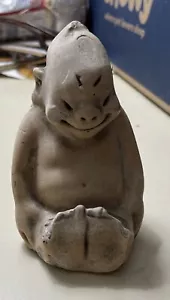 Rare Antique Chalk ware figurine 1908 Billiken company Chicago. Good Luck Charm - Picture 1 of 5