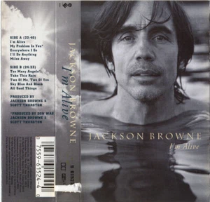 I'm Alive by Jackson Browne (Cassette, Oct-1993, Elektra (Label)) - Picture 1 of 1