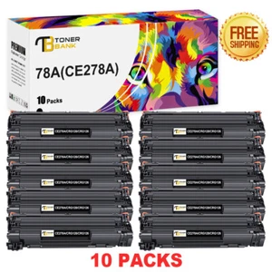 CE278A Toner Cartridge replacement for HP 78A LaserJet P1560 P1606 M1536DNF LOT - Picture 1 of 18