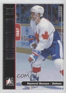 2006-07 In the Game-Used International Ice Signature Series Ray Bourque #43 HOF