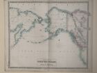 1853 Northwest Passage between Russian America & Asia  by George Philip Rare Map