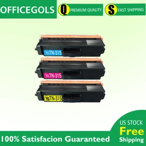 Premium TN315 Color Toner for Brother CMY 4000 Pages ISO Certified New Item - Picture 1 of 1