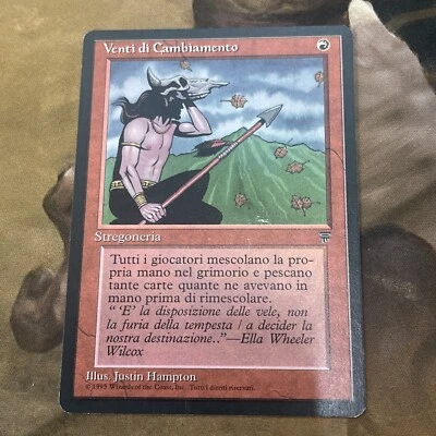 Winds of Change - ITALIAN - LEG Legends - MTG Magic NM - Image 1 of 2