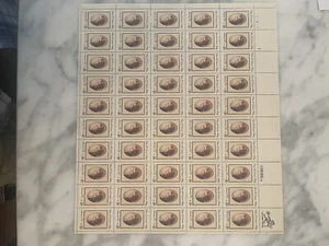 US Stamps Scott #1926 MNH Sheet Of 50 Edna Millay Poet Free Shipping - Picture 1 of 1