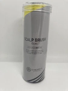 S HEART S Hair Scalp Brush CURE Black - Picture 1 of 2