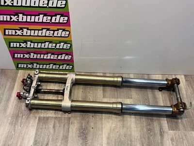 Horquilla Husqvarna TE 450 TC Upside Down con puentes Marzocchi Shiver USD Suspensio Foto 1 de 4