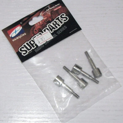 HBX part 3105 Front /Rear Wheel Axle 4pcs for Haiboxing 1/10 RC Buggy Car Truck - Image 1 of 4