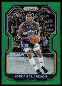 2020-21 Panini Prizm #135 Jordan Clarkson Green Prizms Utah Jazz - Picture 1 of 2