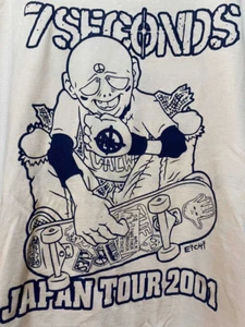 7 Seconds Band Music Tour White T-Shirt Cotton All Size S-234XL RD55 - Picture 1 of 3