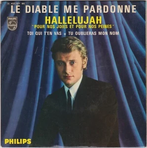 JOHNNY HALLYDAY LE DIABLE ME PARDONNE FRENCH EP E. VARTAN /J. DENJEAN /LES REED - Imagen 1 de 2