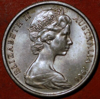 Australia 10 Cents 1966 KM# 65 - Image 1 of 2