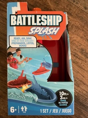 Hasbro Acorazado Juego de Salpicaduras Piscina Actividad Agua 10’ Alcance Listo, Apunta, Fregadero Foto 1 de 4