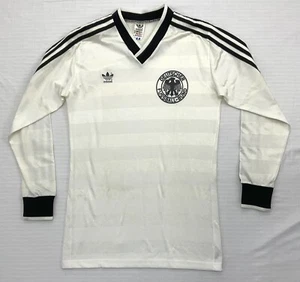Adidas WEST GERMANY Football Team 1984 VINTAGE WORLD CUP Shirt Soccer Jersey, S - Picture 1 of 21
