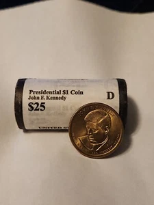 Moneda de dólar presidente John F Kennedy 2015 D sin circular BU. Moneda de Estados Unidos - Imagen 1 de 2