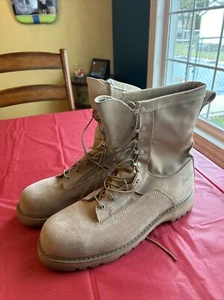 Bates Combat Tactical Boots Gore-tex Lined Vibram Soles 03-D-0321 Mens Size 13.5 - Picture 1 of 10