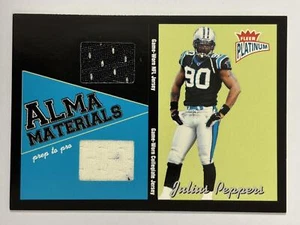 Julius Peppers 2003 Fleer Platinum Alma Materials Prep to Pro Jersey 013/200 - Picture 1 of 2