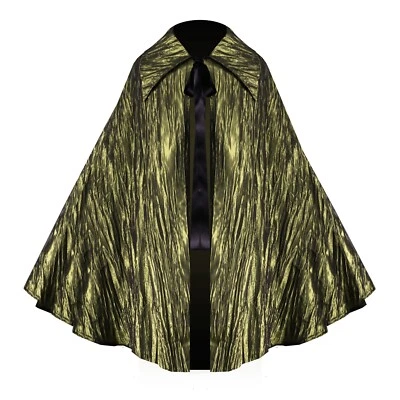 Capa Capelet Pirata Occidental Renacimiento Medieval Victoriano Steampunk Gótico Foto 1 de 2