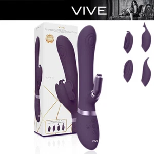 VIVE Etsu Doppelvibrator PULSE WAVE Clit G Spot Stimulation RABBIT VIBRATOR - Bild 1 von 5