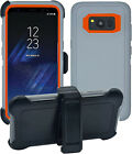 For Samsung Galaxy S8/s8+shockproof Rugged Defender Case Cover With Belt Clip