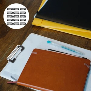 15pcs File Folder School Stationery Clip Office Clipboard Clamps - Picture 1 of 12