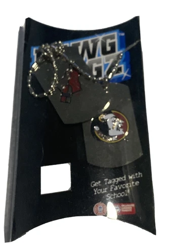 Florida State Seminoles FSU DAWG TAGZ DOG TAGS NCAA NECKLACE NOLES SPEAR TAG Cover