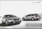 Audi A4 Limousine & Avant 2010-11 UK Marktbroschüre SE Technik S line Allroad S4