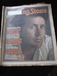 Rolling Stone Magazine Martin Sheen Coppola Randy Newman November 1, 1979 No.303 - Picture 1 of 4