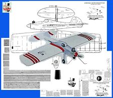 Model Airplane Plans (UC): SUPER RINGMASTER 42" Stunt for .29-.35 (Sterling)