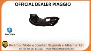 PEDANA SINISTRA PIAGGIO BEVERLY 500 2005 2006 2007 2008 ORIGINALE NERO - Imagen 1 de 1
