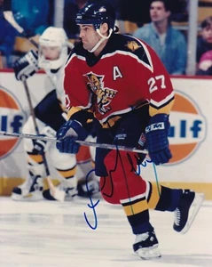 FLORIDA PANTHERS SCOTT MELLANBY SIGNED 8 X 10 PHOTO w COA - Picture 1 of 1