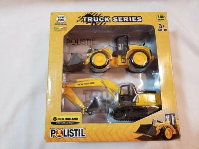 Polistil Truck Series - NEW HOLLAND W190C y E215C 1/50 Miniaturas escala 1:50 Foto 1 de 4