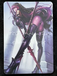 DUAL 445 Scathach FATE Goddess Story Anime Waifu Card ACG NSFW - Picture 1 of 3
