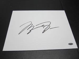 MICHAEL JORDAN BULLS SIGNED 8.5X11 CANVAS BOARD TSA CERTIFIED - Picture 1 of 2