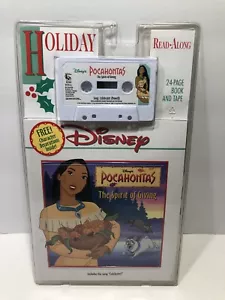 Libro e cassetta vintage Disney Pocahontas lettura - Foto 1 di 6