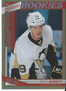 2013-14 O PEE CHEE OPC BEAU BENNETT Rainbow #534 Rookies PITTSBURGH PENGUINS