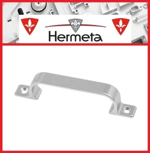 HERMETA Möbelgriff Handgriff Länge 112 149 od. 186 mm Aluminium silber eloxiert - Bild 1 von 1