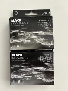 Epson T0431 Compatible Inkjet Cartridge Black X2 - Afbeelding 1 van 2