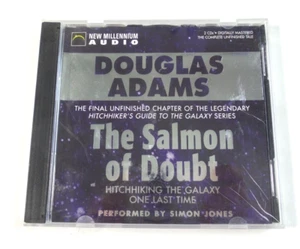 The Salmon Of Doubt Audiobook (2-CD, 2002, Millennium) Hitchhiker's Guide  EX- - Bild 1 von 4