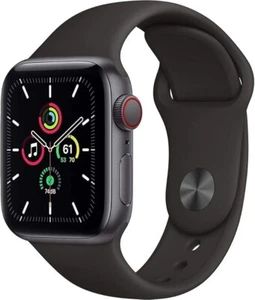 Apple Watch Series SE 44mm - Space Gray - (GPS + Cellular) - Picture 1 of 4