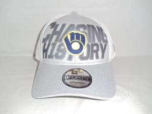 New Era Milwaukee Brewers grau 2018 Division Series Winner LockerRoom 9FORTY Mütze - Bild 1 von 4