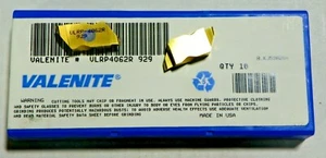 10 INSERTI IN CARBURO VALENITE NRP 4062R 901 NUOVI O621S - Foto 1 di 9
