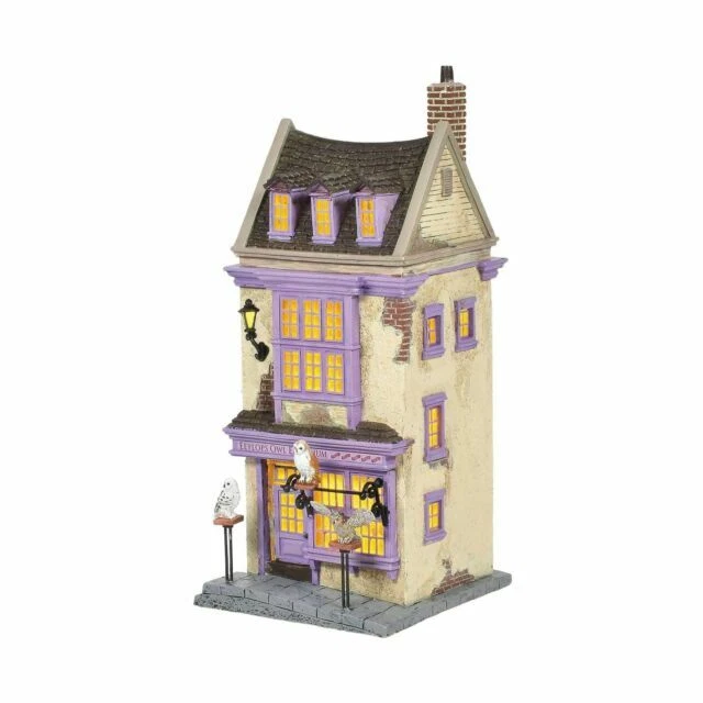 Department 56 Harry Potter Village Eeylops Owl Emporium Figurine - 6005614