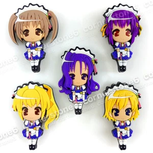 ~ PIA CARROT - Japan Cocktail Soft 2005 - gashapon - 5 FIGURE magnets set * rare - Picture 1 of 3