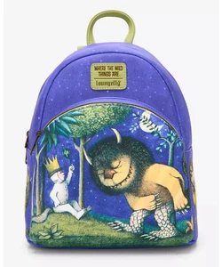 Loungefly Where The Wild Things Are Mini Backpack Max Starry Sky Bag New - Picture 1 of 4