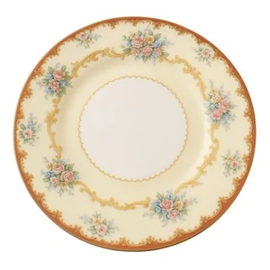 Seltener roter Rand - 1933 Noritake Fiesta #5850 Fine China Teller - Bild 1 von 3