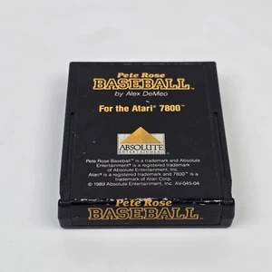 Pete Rose Baseball (Atari 7800) Tonabnehmer GETESTET - Bild 1 von 2