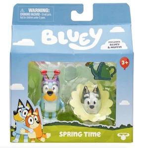 Bluey Friends - Primavera - Paquete múltiple de 2 figuras - Nuevo AU - Imagen 1 de 2
